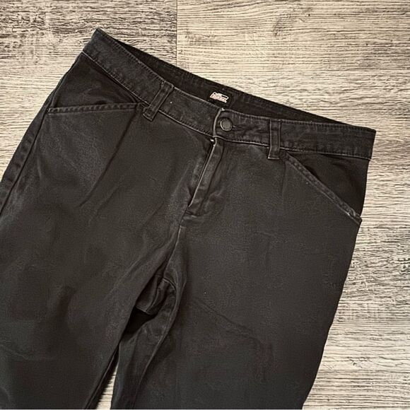 Dickies Black Relaxed Fit Pants Size 4 Reg - Picture 2 of 7